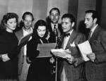 Greer Garson, Leslie Howard, and Vivien