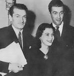 With Jimmy Stewart