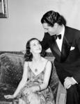 With Laurence Olivier