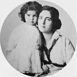 Vivian with mom